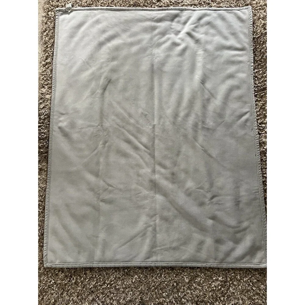 Pottery Barn Ombré Faux Fur Throw 50 x 60” Gray